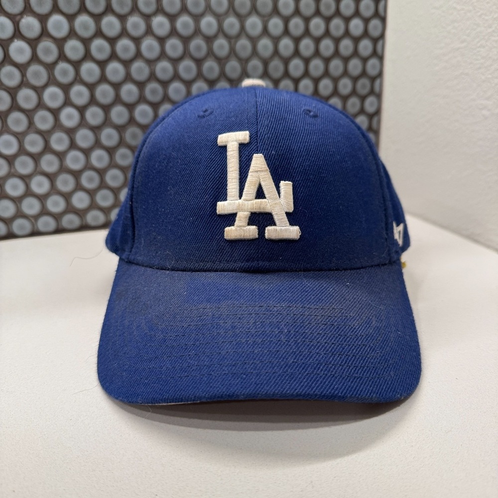 Los Angeles Dodgers Hat Cap Blue 47 Brand MLB LA Adjustable Strapback Authentic